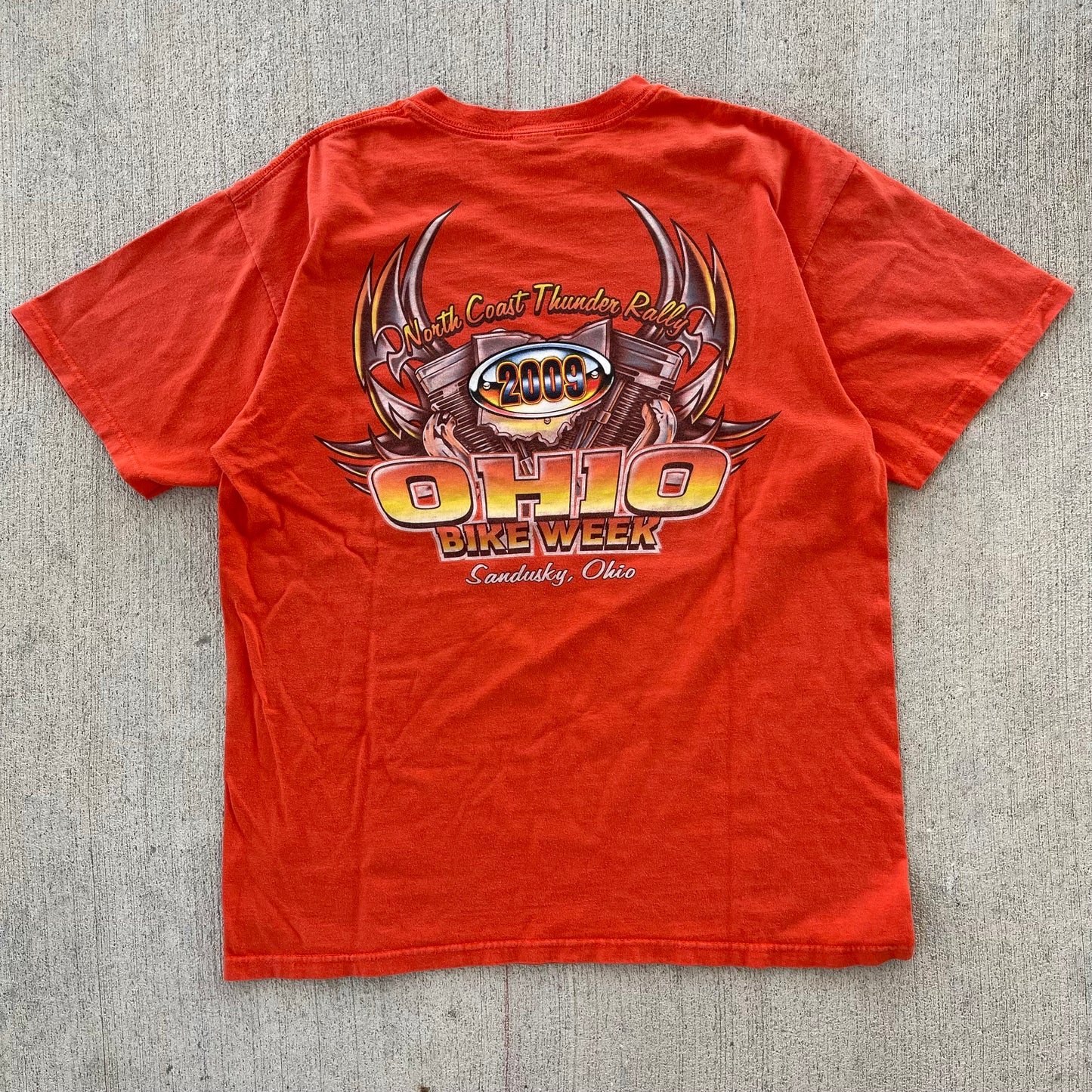 (M) 00s Ohio Bike Week Tee