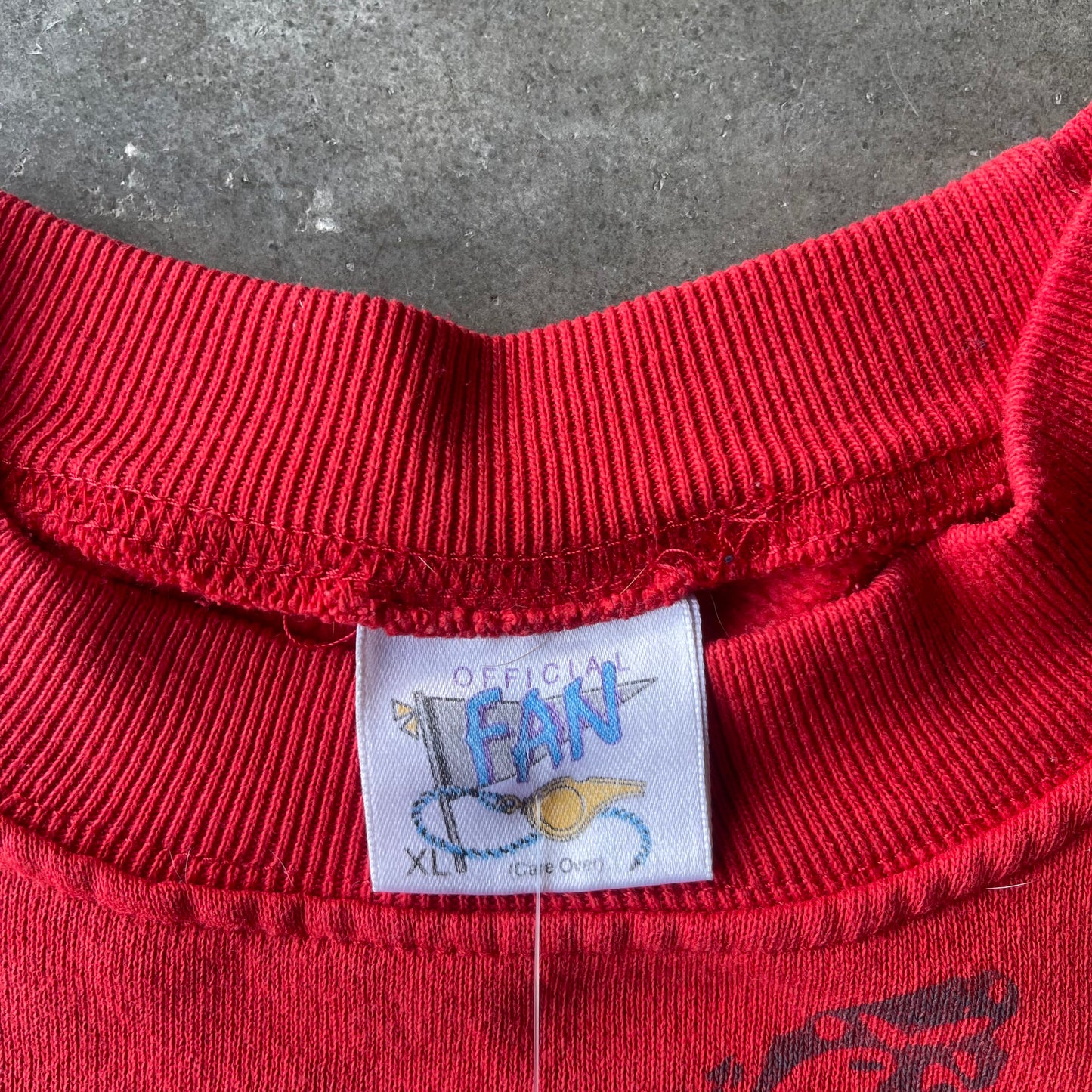(L) '92 Kansas City Chiefs NFL Sleeveless Crewneck