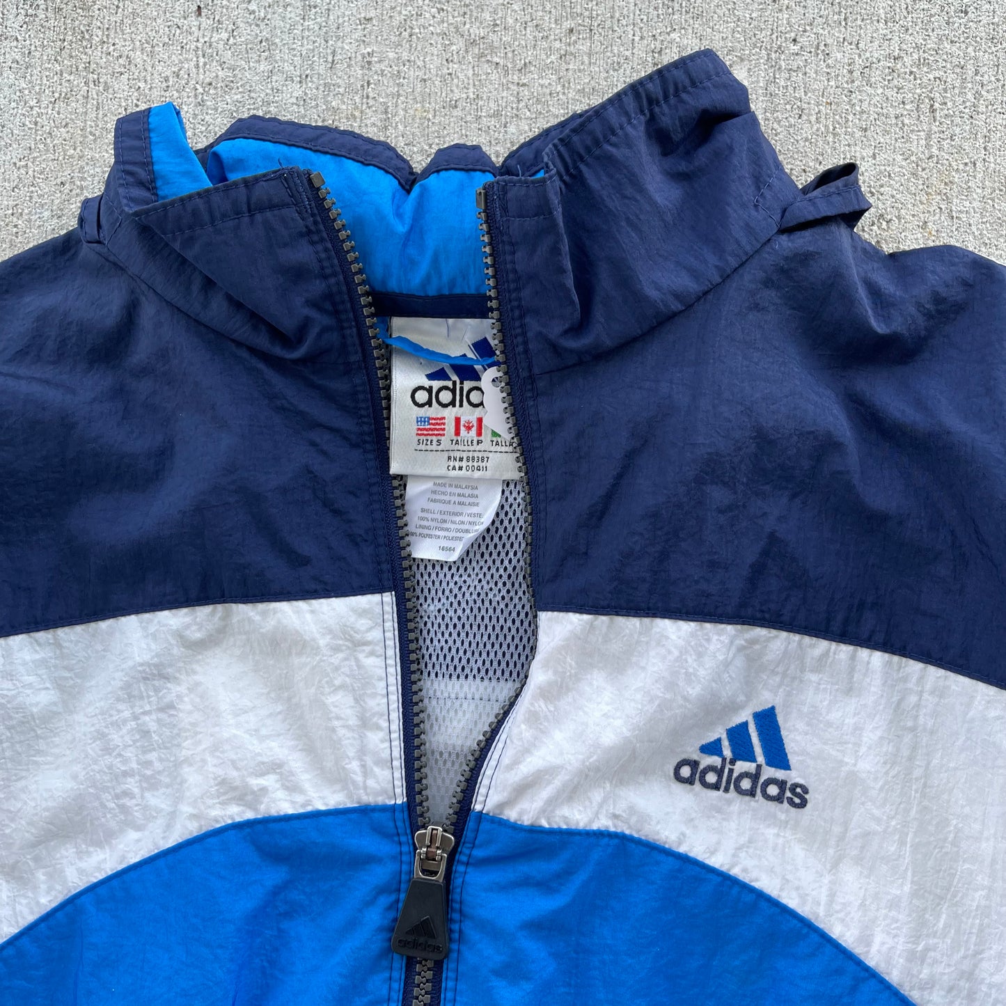 (S) 90s Adidas Track Jacket Windbreaker
