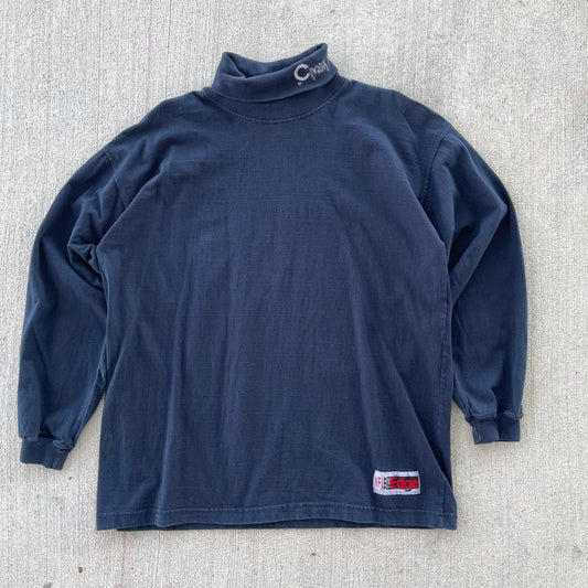 (M/L) 90s Dallas Cowboys Mock Neck Long Sleeve