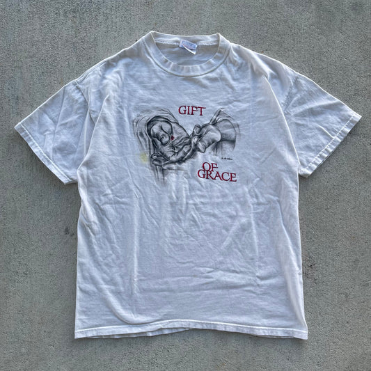 (M) 90s 'Gift of Grace' Jesus Tee