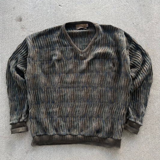 (XL) 90s Knitted Sweater