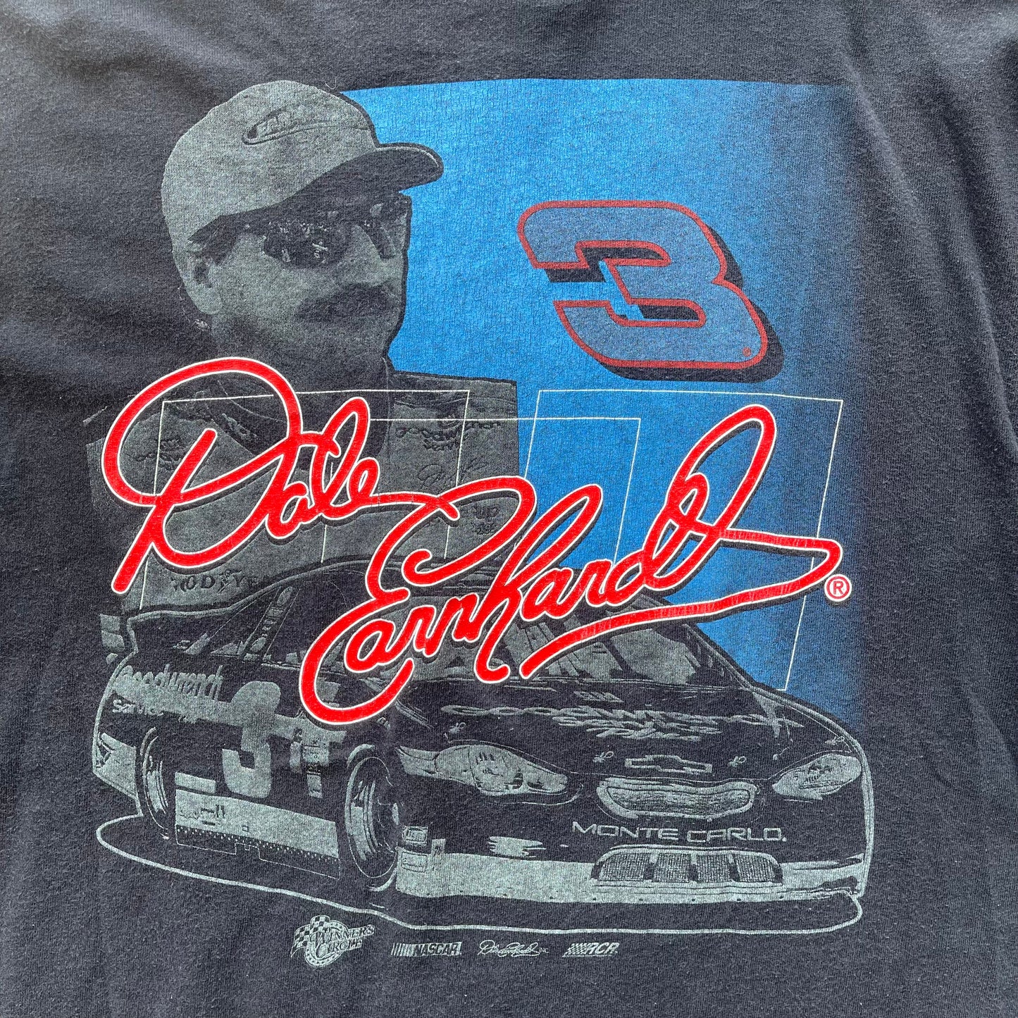 (L) 90s Dale Earnhardt Nascar Champion Graphic Tee