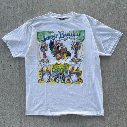 (L) 1997 Jimmy Buffett 'Havana Daydreamin' Tour Parrots Tee