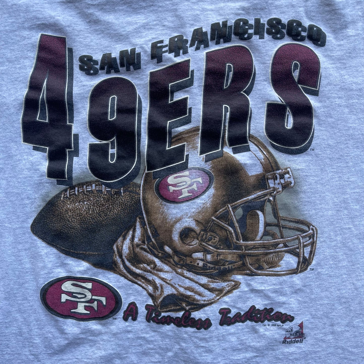 (XL/2XL) 1996 San Francisco 49ers Baseball Cotton Tee