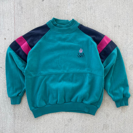 (S/M) 90s USA Olympics Crewneck