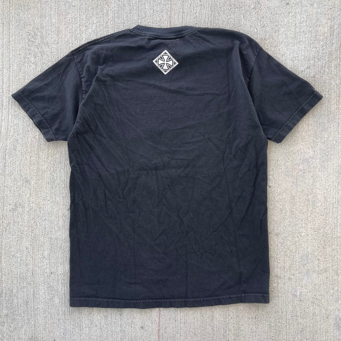 (M) 00s Independent Black Logo Tee