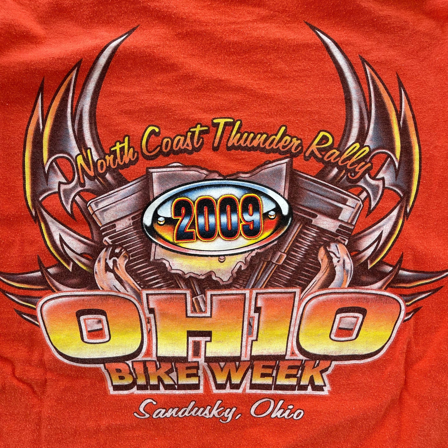 (M) 00s Ohio Bike Week Tee