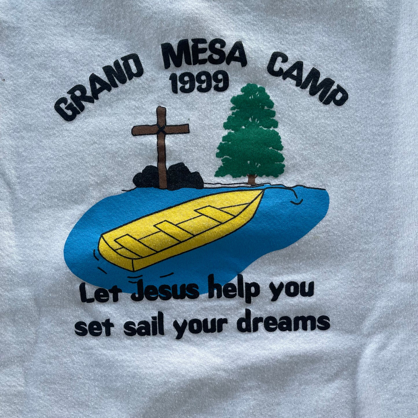 (M) 90s Jesus Camp Crewneck