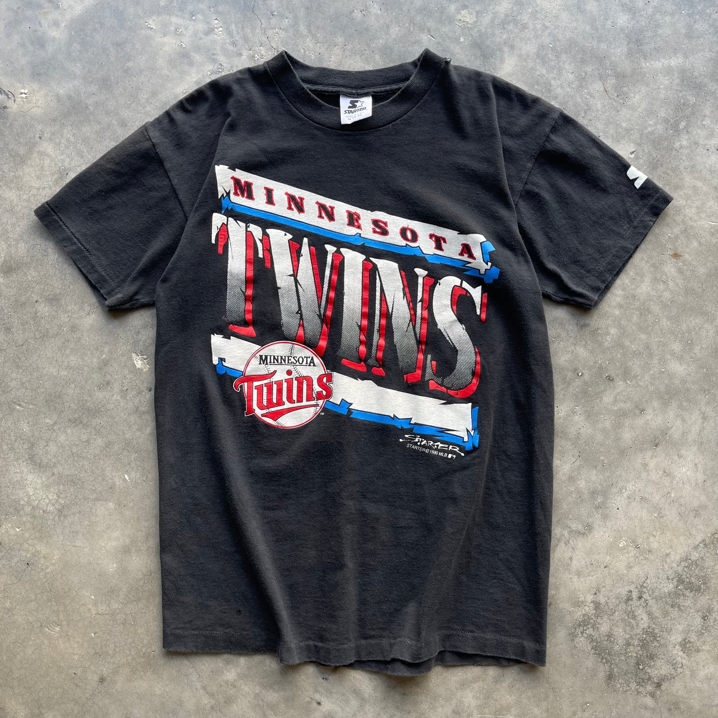(XS/S) 1990 Minnesota Twins MLB Starter Graphic Tee