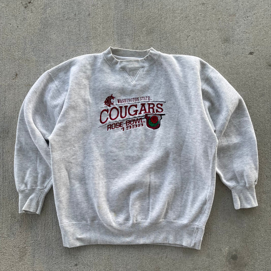(L) 1998 Washington State Cougars Rose Bowl Crewneck