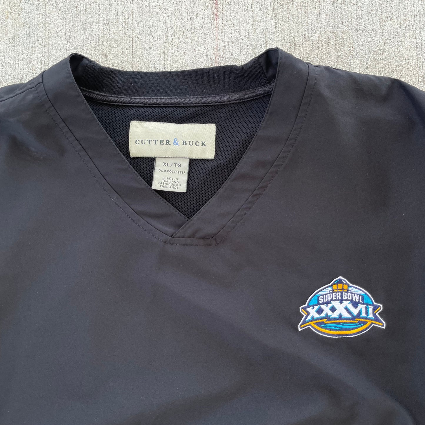 (L/XL) 00s Super Bowl Pullover Jacket