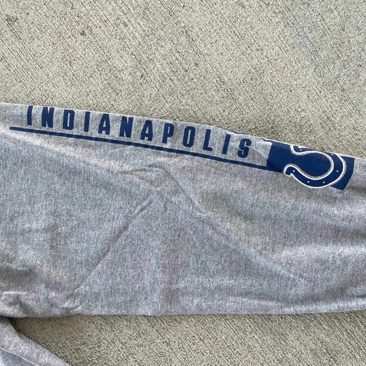 (M) 00s Indianapolis Colts Long Sleeve Tee
