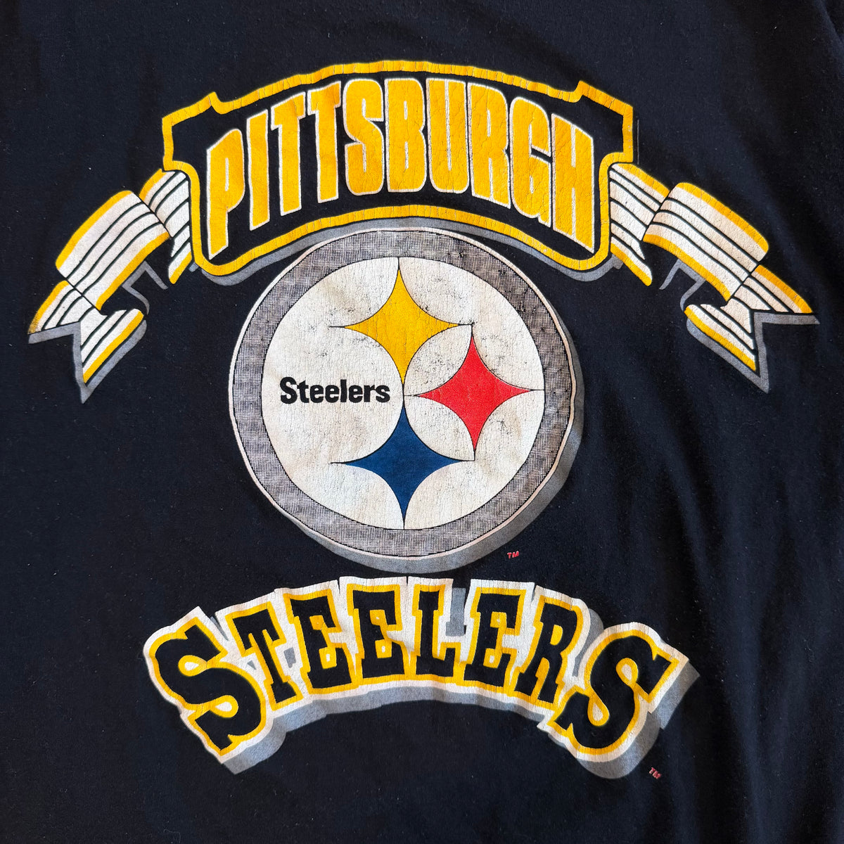 (M) Vintage 90s Pittsburgh Steelers Artex Shirt